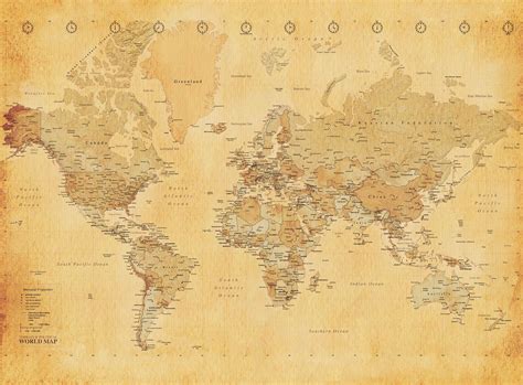 Download Free Vintage Maps Backgrounds Commercial Use